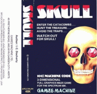 Skull ZX Spectrum US box art